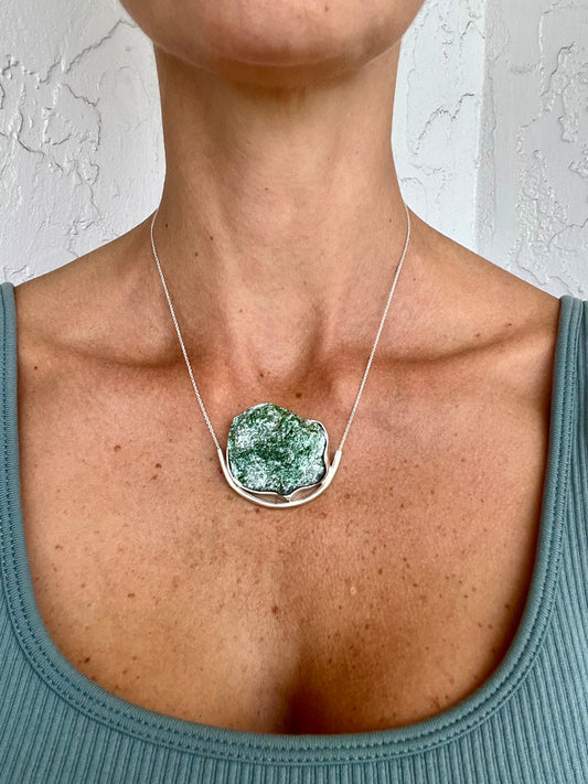 Earth Necklace - Fuchsite