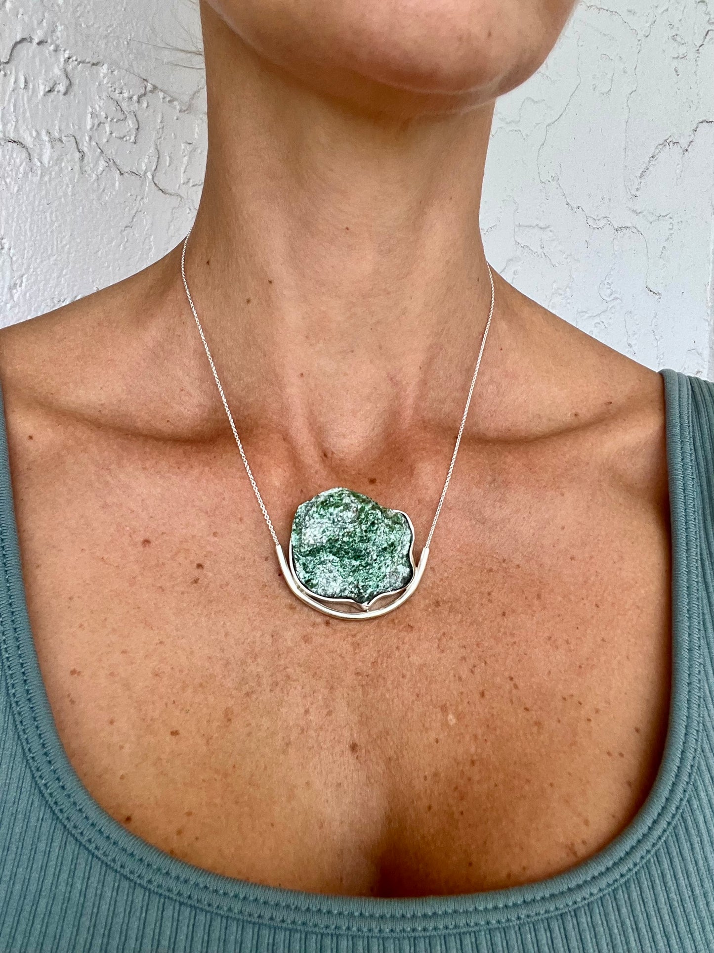 Earth Necklace - Fuchsite