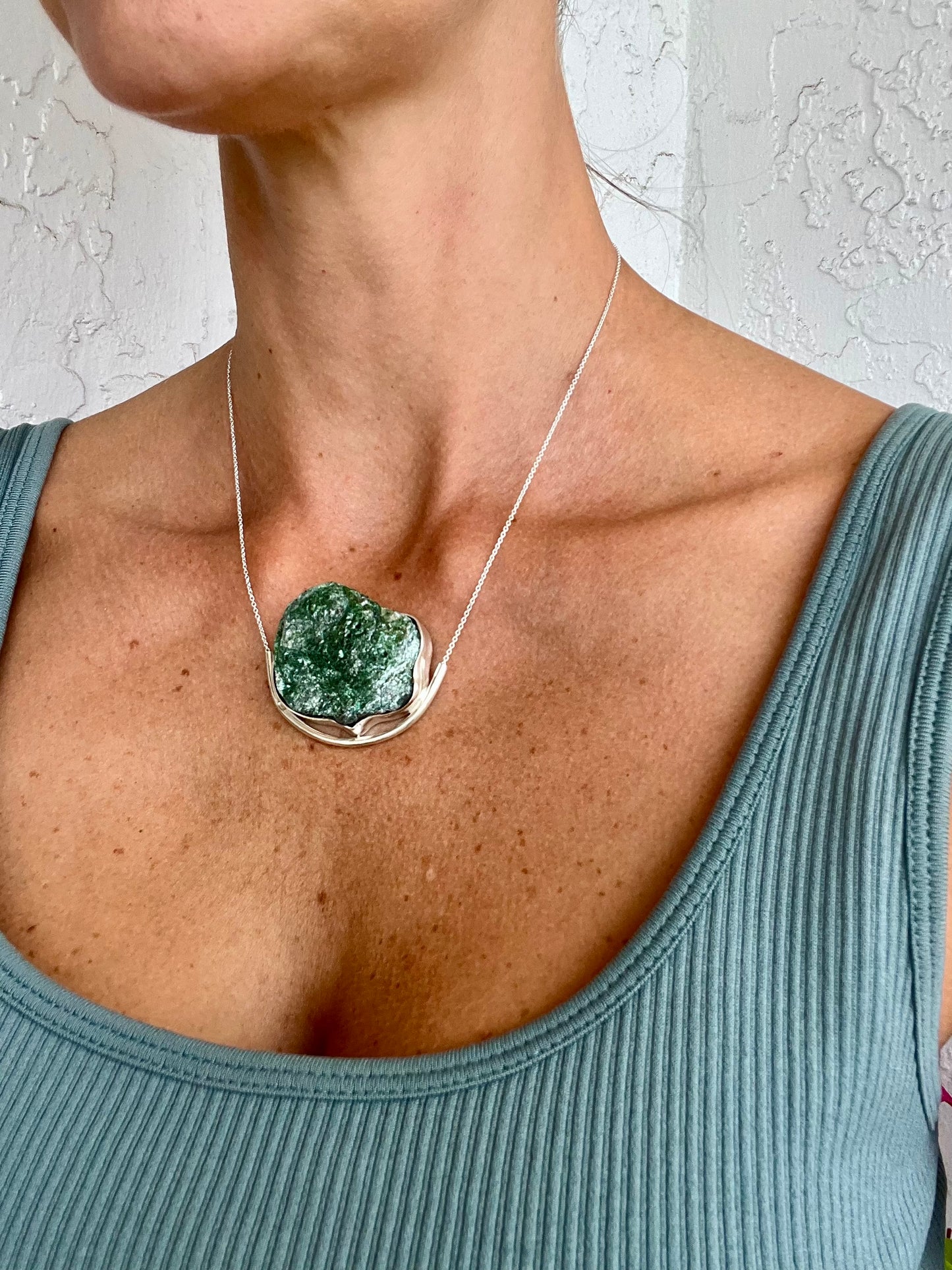 Earth Necklace - Fuchsite