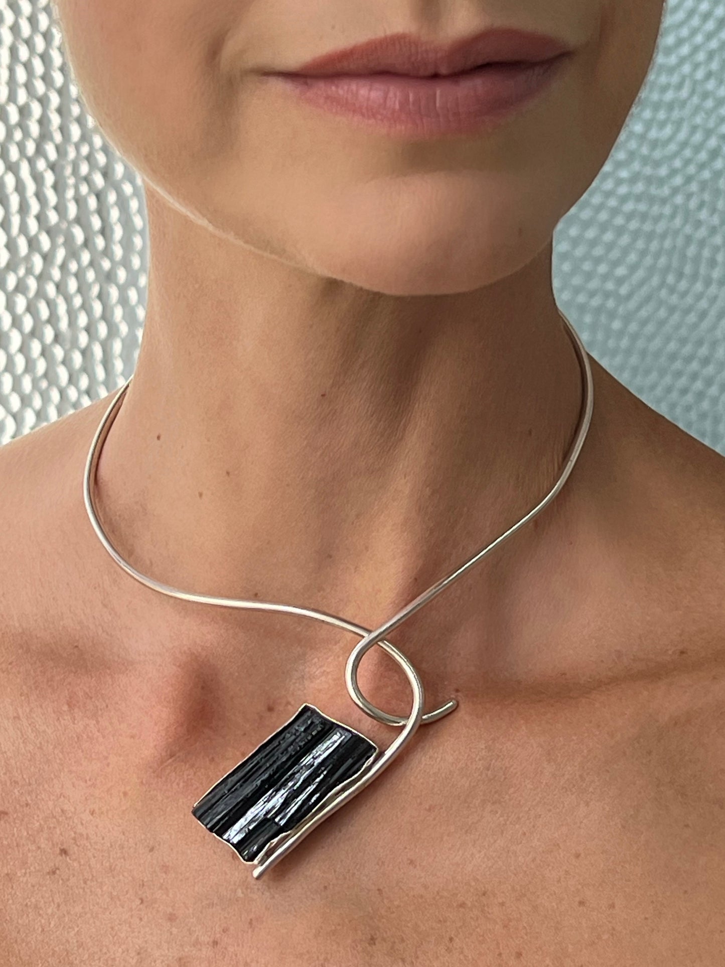 Orbita necklace - Black Tourmaline