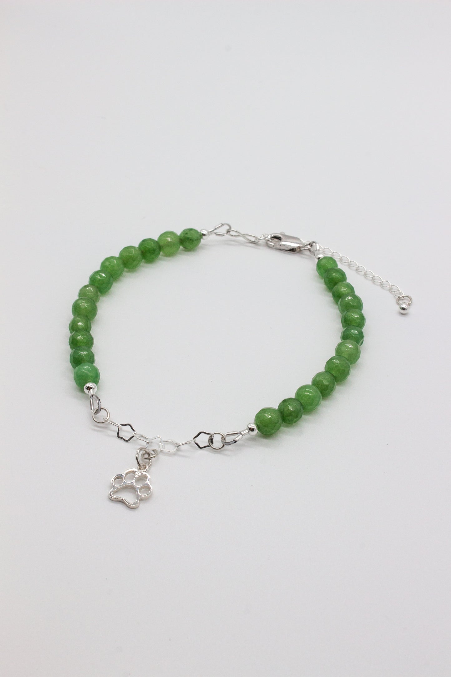 Pet collar - Green Agate