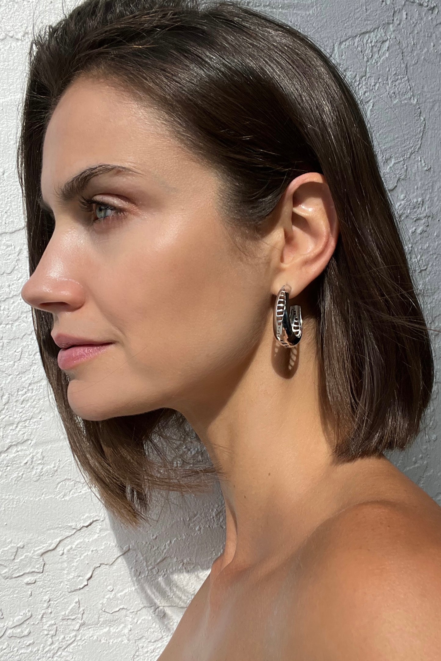 Faena hoop, Sterling Silver