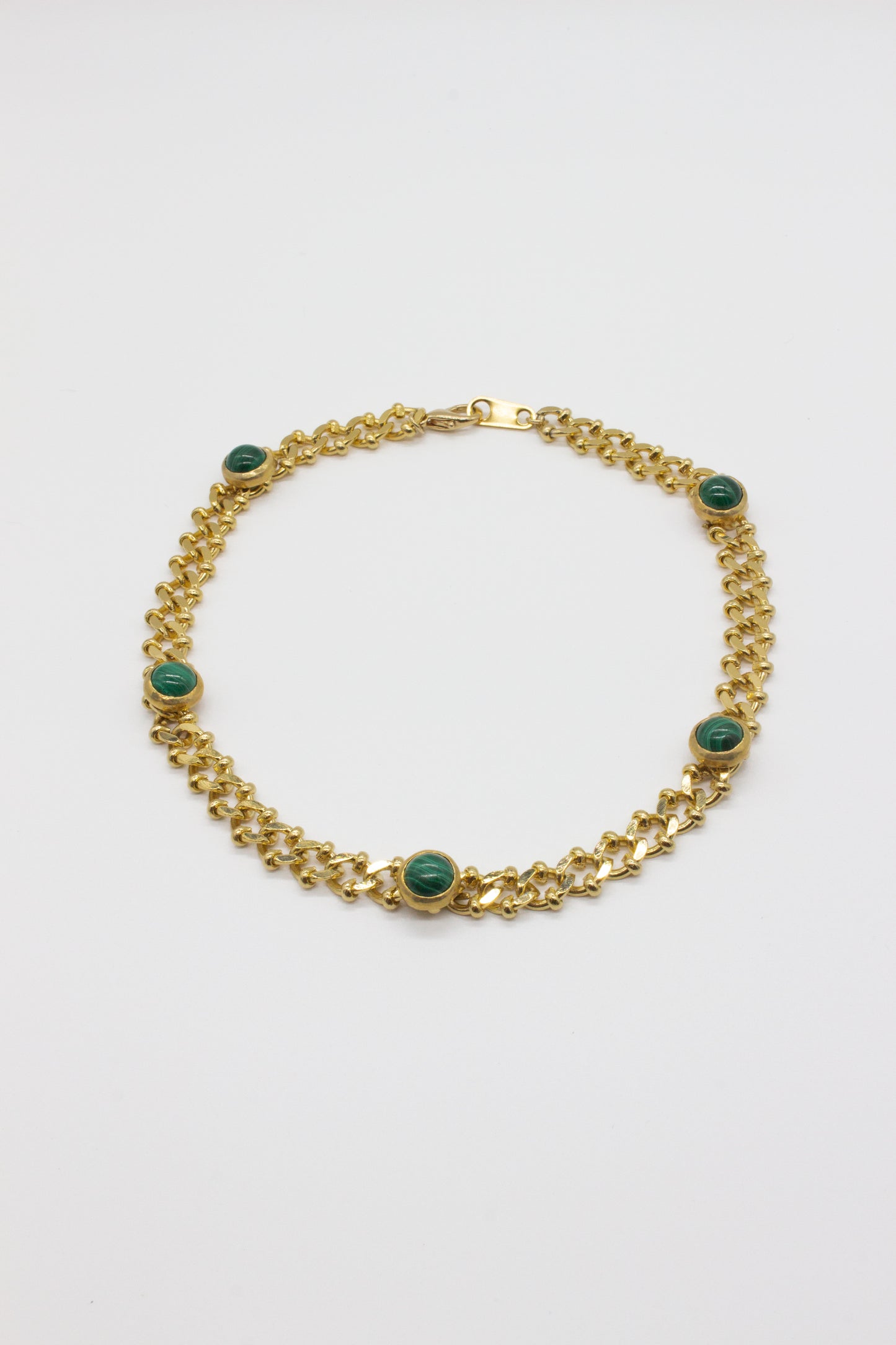 Pet collar - Malachite