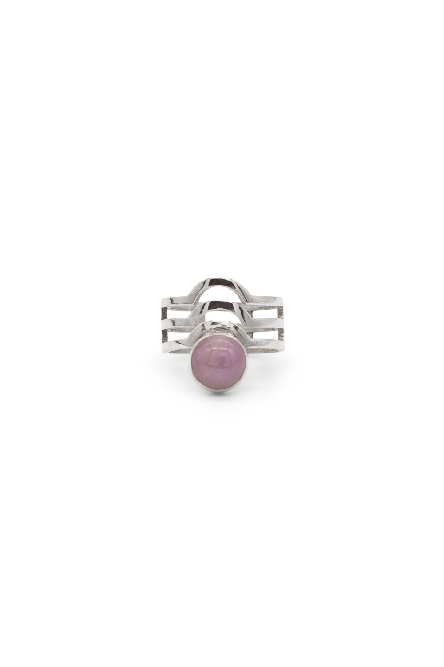 Collins ring, Kunzite, Sterling Silver