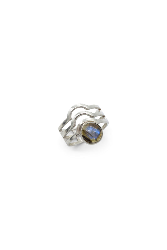 Collins ring, Labradorite, Sterling Silver