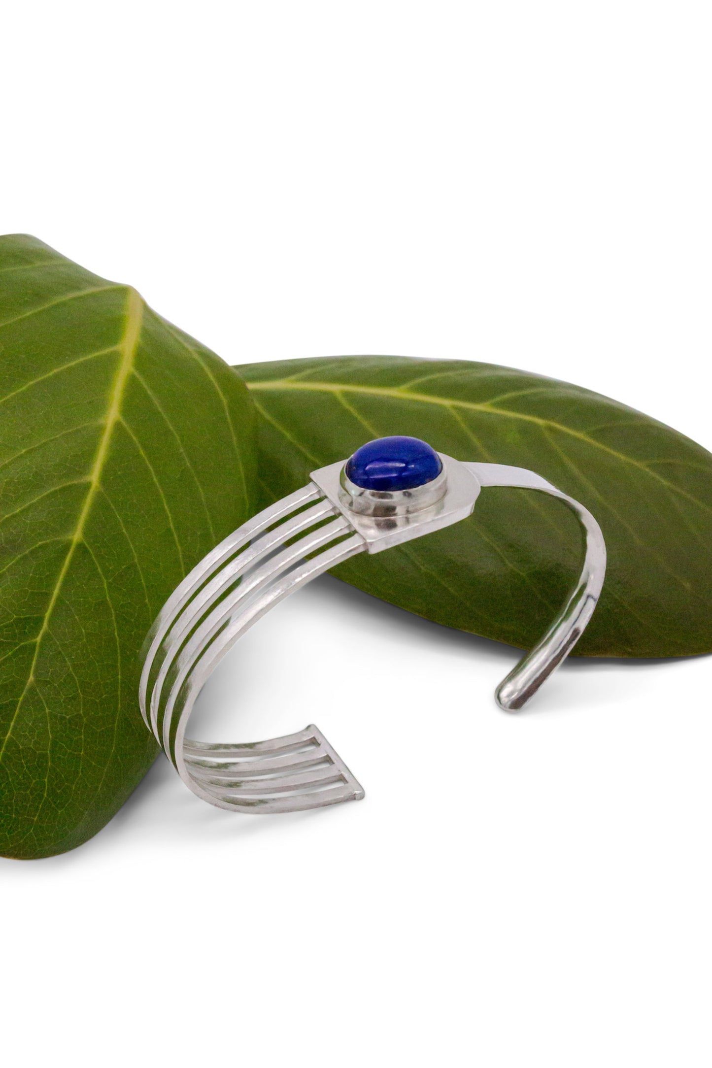"DeCuff", Lapis Lazuli, Sterling Silver