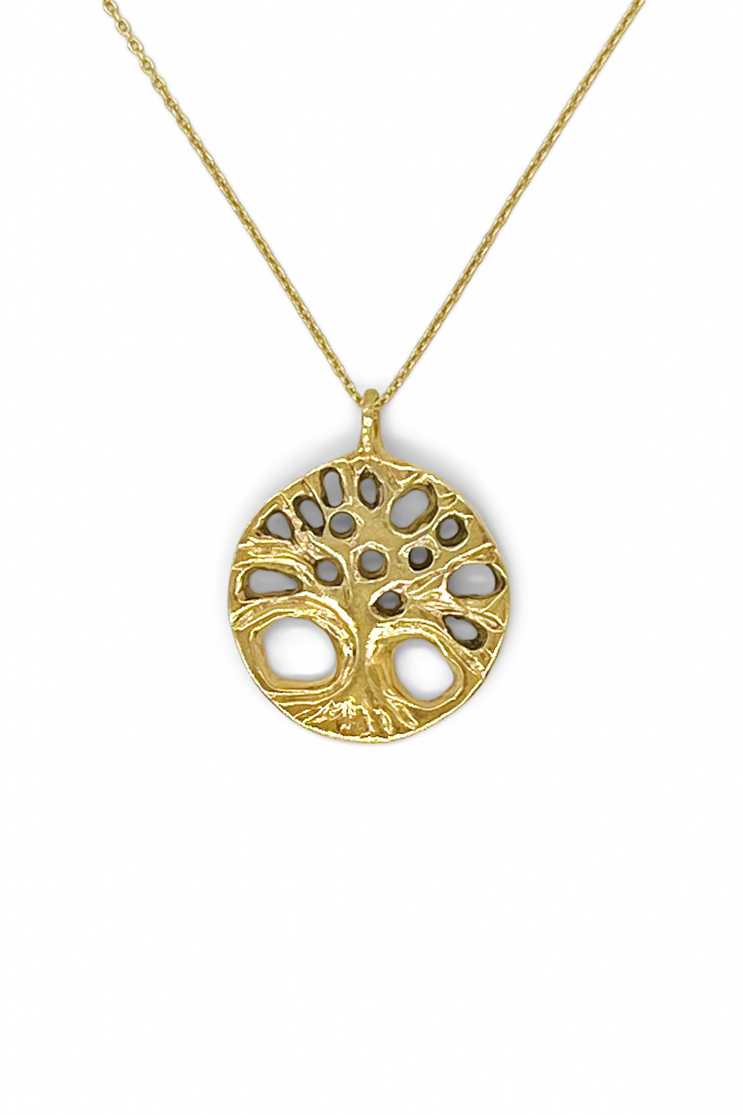 Tree of Life necklace, Gold Vermeil
