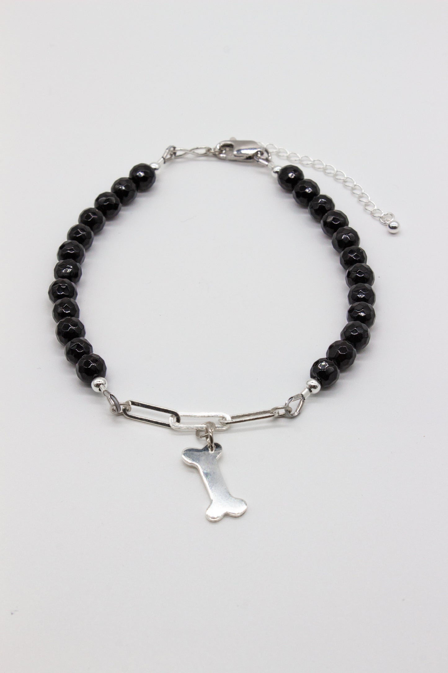 Pet collar - Black Tourmaline