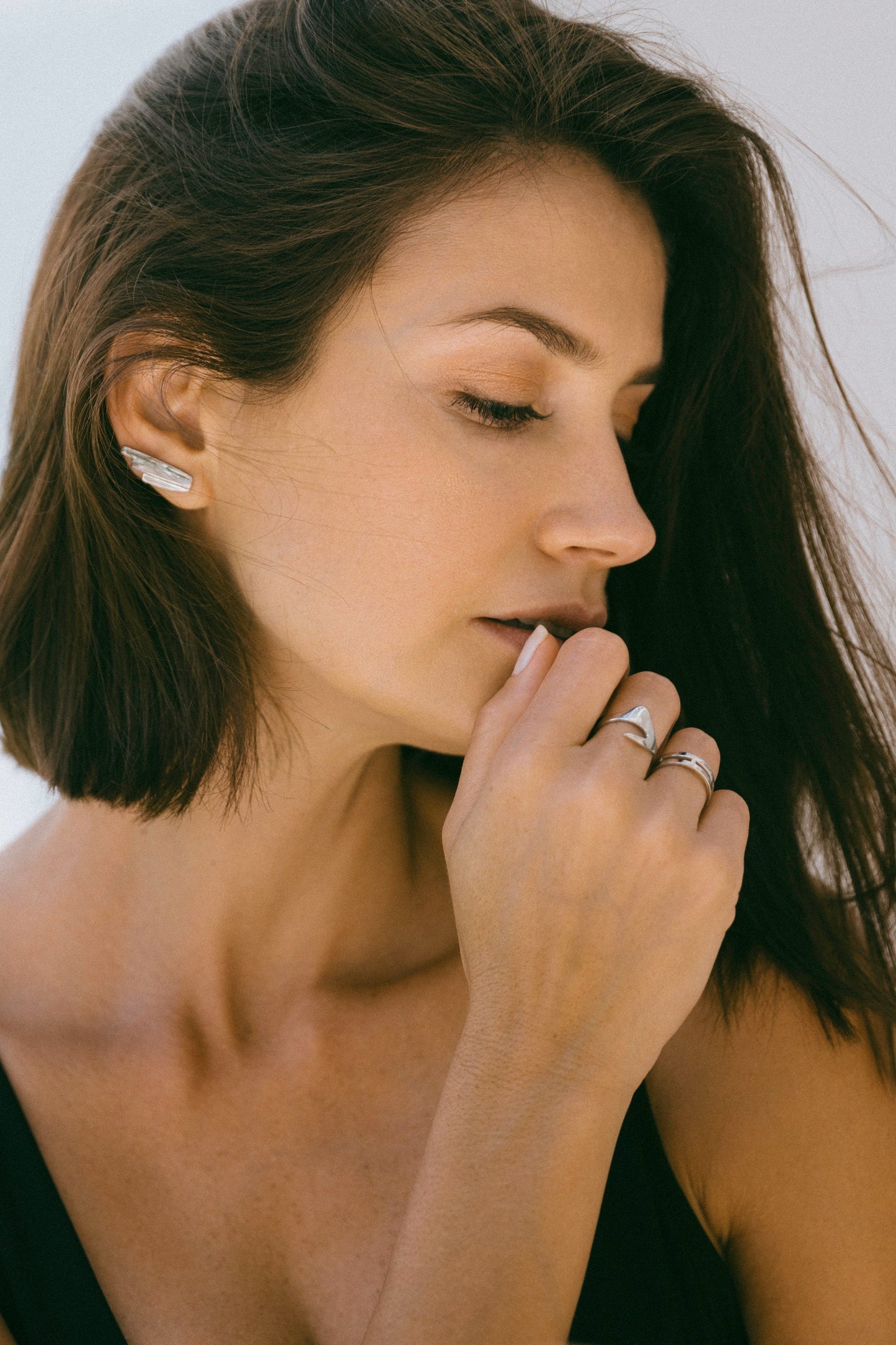 Wave ring, Sterling Silver