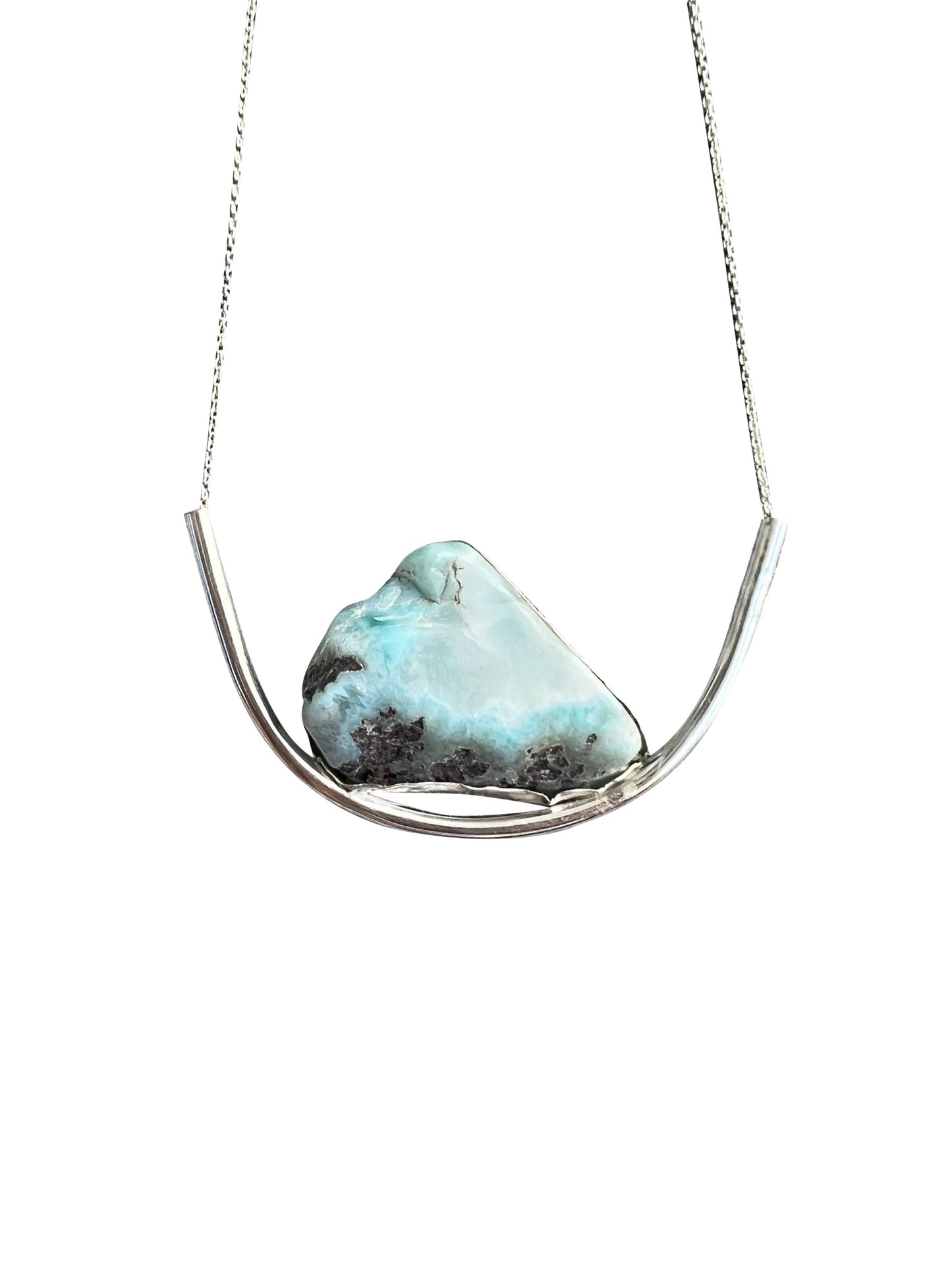 Earth necklace - Larimar
