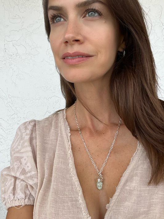 Soulful necklace - Aquamarine