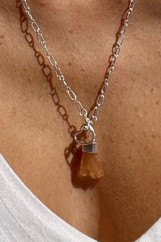 Soulful necklace - Imperial Topaz