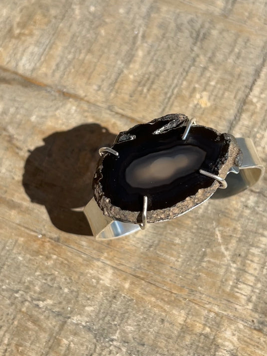 Agate cuff