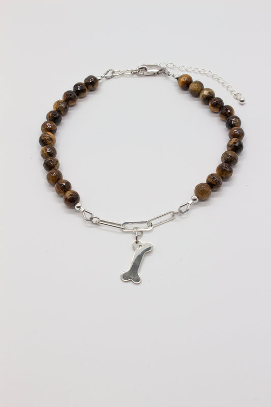 Pet collar - Tiger Eye